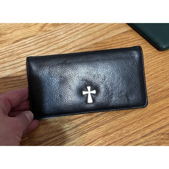 Cross Leather Wallet / Checkbook Cover - Picture 4 of 4